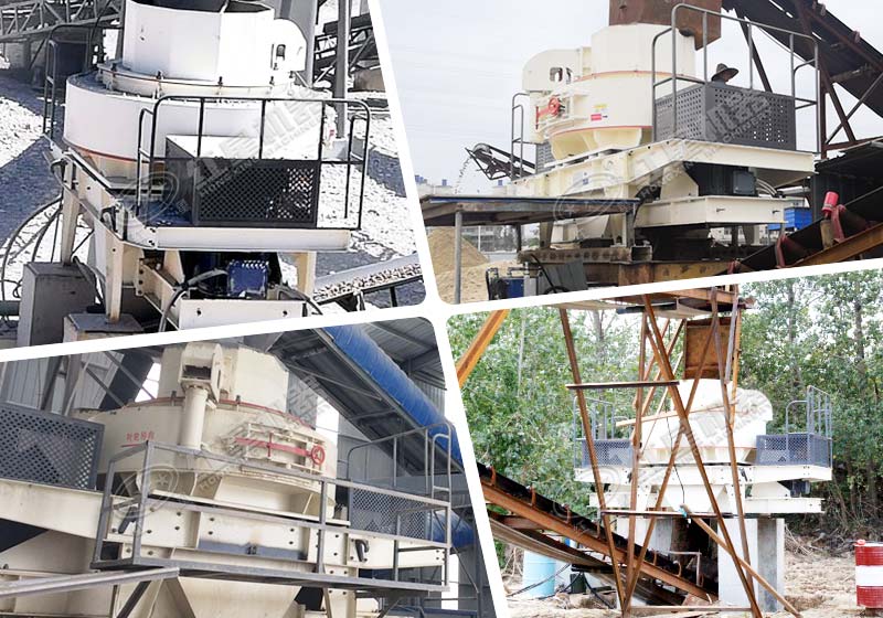 沖擊式干式制砂機(jī)現(xiàn)場實拍