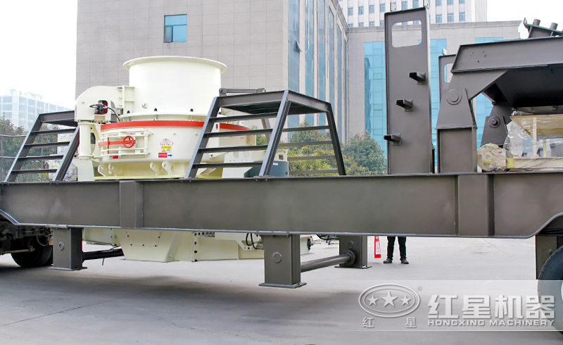 輪胎式移動制砂機(jī)